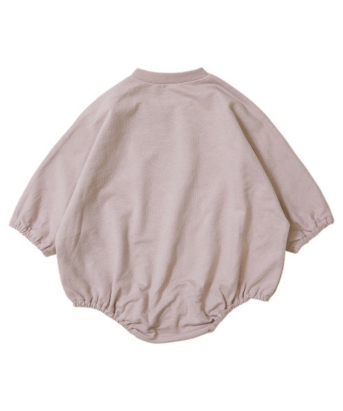 devirock（デビロック）の「ロゴスウェットロンパース（ロンパース・キッズ・パープル系その他/ブルーグレー/ブラウン系その他/オートミール/ブルー系その他/グレー系その他・80ｃｍ/70cm）」の7枚目の写真