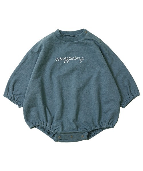 devirock（デビロック）の「ロゴスウェットロンパース（ロンパース・キッズ・パープル系その他/ブルーグレー/ブラウン系その他/オートミール/ブルー系その他/グレー系その他・80ｃｍ/70cm）」の16枚目の写真