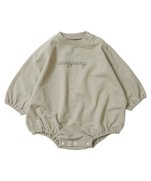 devirock（デビロック）の「ロゴスウェットロンパース（ロンパース・キッズ・パープル系その他/ブルーグレー/ブラウン系その他/オートミール/ブルー系その他/グレー系その他・80ｃｍ/70cm）」の17枚目の写真