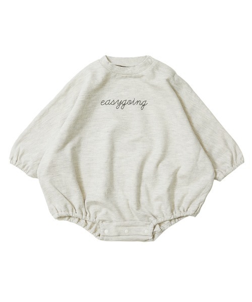 devirock（デビロック）の「ロゴスウェットロンパース（ロンパース・キッズ・パープル系その他/ブルーグレー/ブラウン系その他/オートミール/ブルー系その他/グレー系その他・80ｃｍ/70cm）」の19枚目の写真