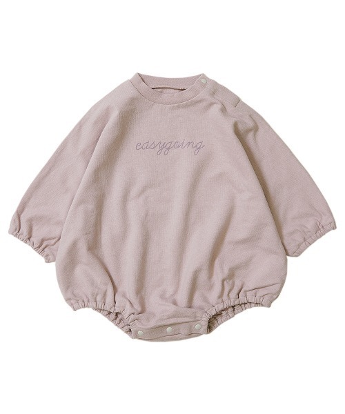 devirock（デビロック）の「ロゴスウェットロンパース（ロンパース・キッズ・パープル系その他/ブルーグレー/ブラウン系その他/オートミール/ブルー系その他/グレー系その他・80ｃｍ/70cm）」の21枚目の写真