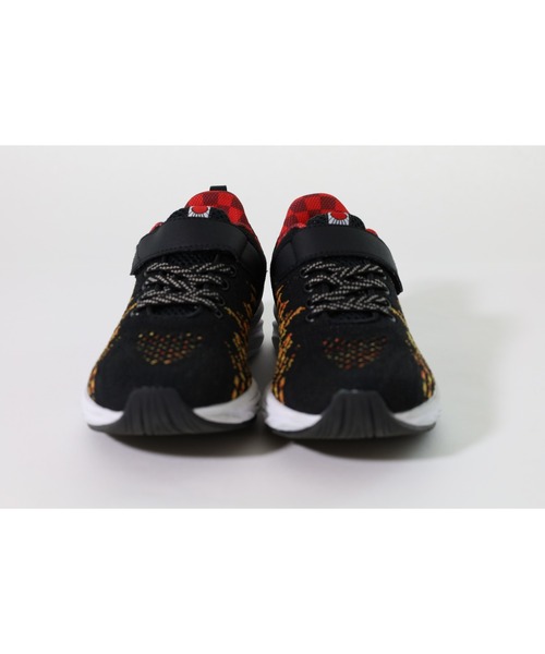 瞬足（シュンソク）の「瞬足/SYUNSOKU/キッズスニーカー/【鬼滅の刃】コラボシューズ produced by 瞬足（スニーカー・キッズ・レッド/カーキ/ホワイト×ネイビー/パープル/ピンク系その他/ダークネイビー/ブルーグリーン/カリビアンブルー/グレー/ホワイト×パープル/ブラック×レッド・20.0cm/22.0cm/24.5cm/22.5cm/24.0cm/18.0cm/17.0cm/23.0cm/21.0cm/21.5cm/23.5cm/19.0cm）」の13枚目の写真