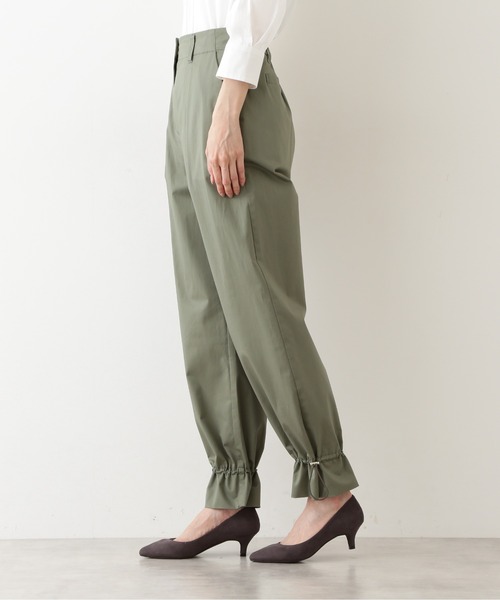 NATURAL BEAUTY BASIC（ナチュラルビューティーベーシック）の「ドロストヘムパンツ/0171230870（その他パンツ・レディース・ベージュ/カーキ・SMALL/MEDIUM）」の14枚目の写真