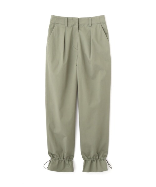 NATURAL BEAUTY BASIC（ナチュラルビューティーベーシック）の「ドロストヘムパンツ/0171230870（その他パンツ・レディース・ベージュ/カーキ・SMALL/MEDIUM）」の4枚目の写真