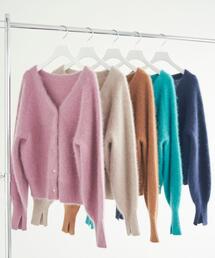 EMMEL REFINES | ＜EMMEL REFINES（エメル リファインズ）＞EM fluffy Vネック2WAY カーディガン(カーディガン/ボレロ)