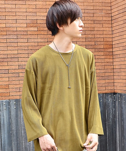 MinoriTY（マイノリティ）の「【MinoriTY】Tバーチェーンネックレス ユニセックス （ネックレス・メンズ・シルバー/ブラック系その他・70cm）」の10枚目の写真