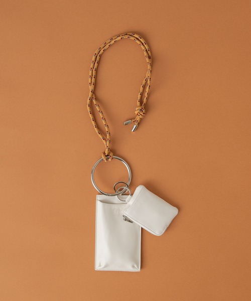 Kastane（カスタネ）の「【kolors like you】BBコラボ モバイル＆カードケースショルダー（スマホケース/カバー・レディース・グリーン/アイボリー/ブラック/ブラウン・FREE）」の12枚目の写真