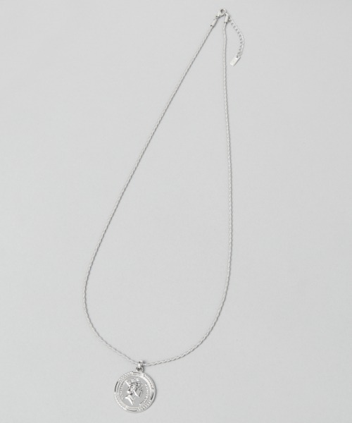 JEANASIS（ジーナシス）の「レトロコイン/パールネックレス/959746（ネックレス・レディース・シルバー/ゴールド・FREE）」の8枚目の写真