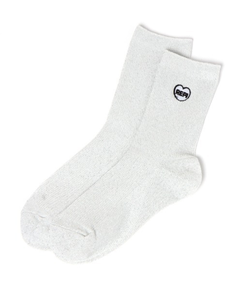 repipi armario(レピピ アルマリオ)の「ラメソックス(ソックス/靴下・キッズ・その他/アイボリー/ブラック/シルバー・FREE)」の3枚目の写真