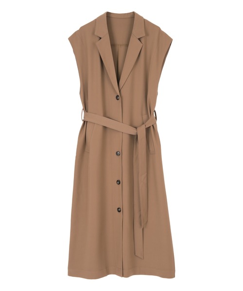 titivate（ティティベイト）の「ﾉｰｽﾘｰﾌﾞﾃｰﾗｰﾄﾞｼﾞﾚ（テーラードジャケット・レディース・ベージュ/ブラウン/ブラック・S/M）」の4枚目の写真