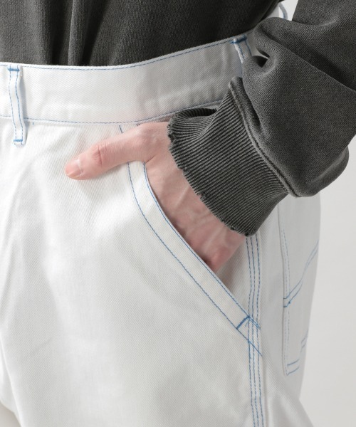 SMITH'S（スミス）の「【SMITH'S AMERICAN】ペインターパンツ/959166（チノパンツ・メンズ・ブラック/オフホワイト・MEDIUM/LARGE）」の9枚目の写真