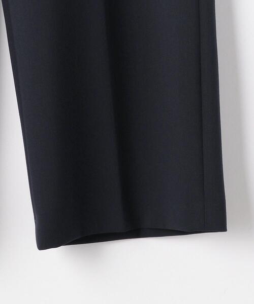 closet story（クローゼットストーリー）の「＜closet story（クローゼットストーリー）＞ダブルクロス セミワイドパンツ -ウォッシャブル-（その他パンツ・レディース・ベージュ/ネイビー/ナチュラル・S/M/L）」の18枚目の写真