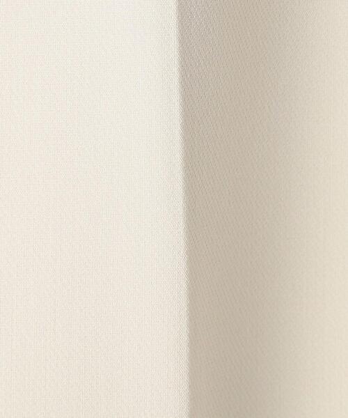 closet story（クローゼットストーリー）の「＜closet story（クローゼットストーリー）＞ダブルクロス セミワイドパンツ -ウォッシャブル-（その他パンツ・レディース・ベージュ/ネイビー/ナチュラル・S/M/L）」の21枚目の写真