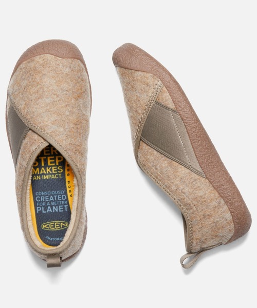 KEEN(キーン)の「HOWSER WRAP / ハウザー ラップ(スニーカー・レディース・ベージュ・25.5cm/23.5cm/24.5cm/24cm/23cm/22.5cm/25cm/26cm)」の7枚目の写真