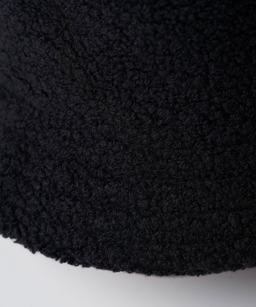 Mighty Shine(マイティシャイン)の「ウールナイロン ボアバケットハット Moko / Mighty Shine(ハット・メンズ・ブラック/ブラウン/アイボリー・M/L)」の11枚目の写真