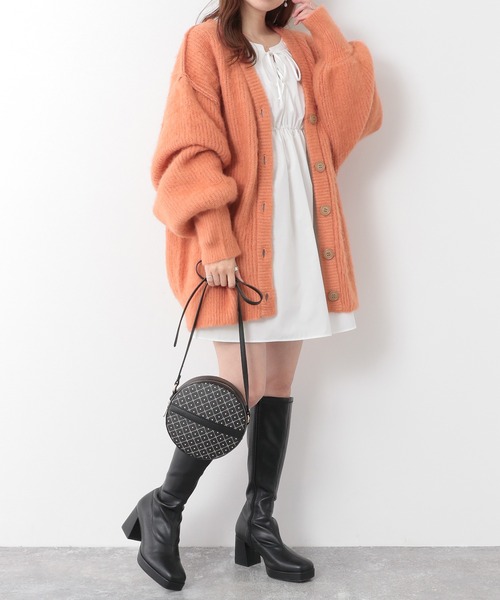 Heather(ヘザー)の「2WAYレースUPチュニックブラウス 255055(シャツ/ブラウス・レディース・ホワイト/ブラック・FREE)」の3枚目の写真