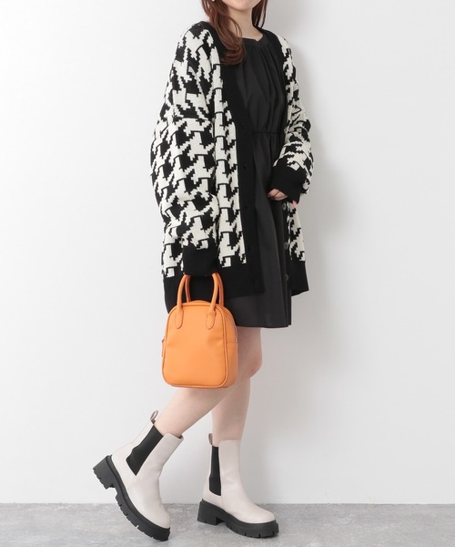 Heather(ヘザー)の「2WAYレースUPチュニックブラウス 255055(シャツ/ブラウス・レディース・ホワイト/ブラック・FREE)」の5枚目の写真