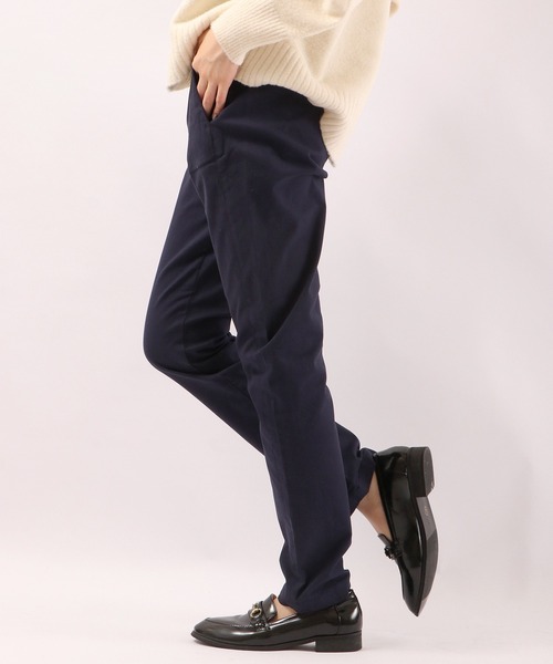Antgauge（アントゲージ）の「STRETCH CHINOSLIM TAPERED TROUSERS（チノパンツ・レディース・ネイビー/カーキ/ブラック/オリーブ・S/SS/L/M）」の4枚目の写真