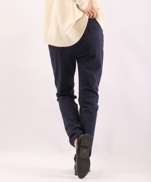 Antgauge（アントゲージ）の「STRETCH CHINOSLIM TAPERED TROUSERS（チノパンツ・レディース・ネイビー/カーキ/ブラック/オリーブ・S/SS/L/M）」の14枚目の写真