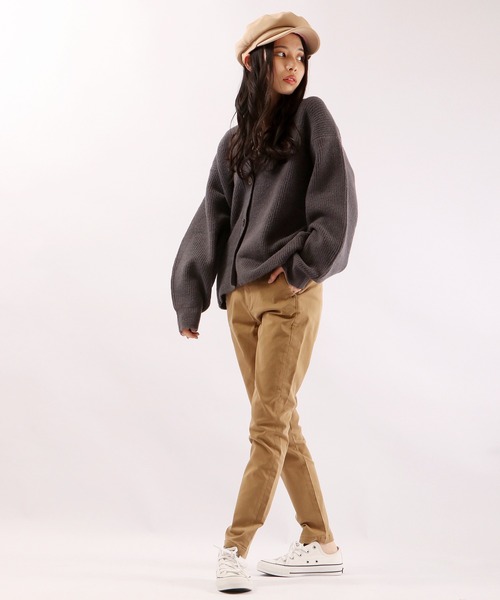 Antgauge（アントゲージ）の「STRETCH CHINOSLIM TAPERED TROUSERS（チノパンツ・レディース・ネイビー/カーキ/ブラック/オリーブ・S/SS/L/M）」の7枚目の写真