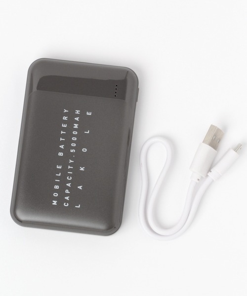 LAKOLE（ラコレ）の「5000mAhモバイルバッテリー / 237672