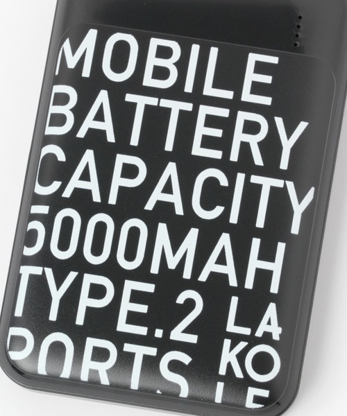 LAKOLE（ラコレ）の「5000mAhモバイルバッテリー / 237672