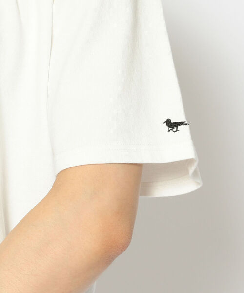 Modern Amusement(モダンアミューズメント)の「ModernAmusement/モダンアミューズメント/LINE LOGO TEE(Tシャツ/カットソー・メンズ・グレー/ブラック/ホワイト・SMALL/LARGE/MEDIUM)」の5枚目の写真