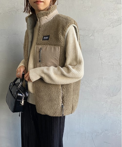 TAION（タイオン）の「【WEB限定】[TAION/タイオン] ダウン×ボア