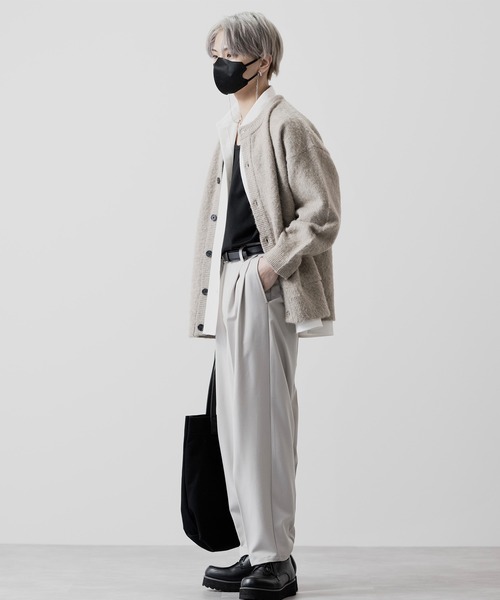 【CLEL】TR Loose Half Sleeve Regular Collar Shirt / TR ルーズ半袖レギュラーカラーシャツ【セットアップ対応】（シャツ/ブラウス）｜CLEL（クレイル）