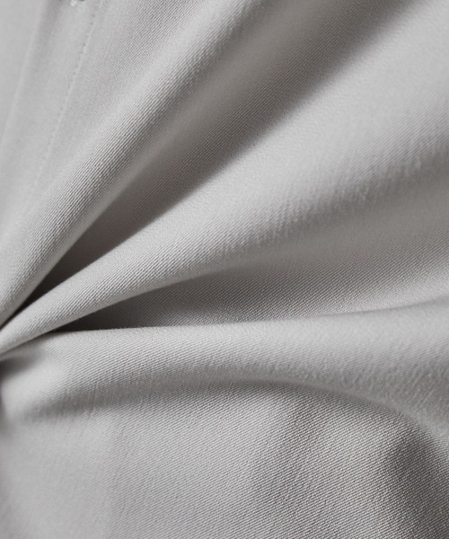 【CLEL】TR Loose Half Sleeve Regular Collar Shirt / TR ルーズ半袖レギュラーカラーシャツ【セットアップ対応】（シャツ/ブラウス）｜CLEL（クレイル）