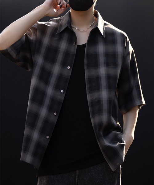 CLEL シャツ 「CLEL」Balloon Sleeve Loose Regular Collor