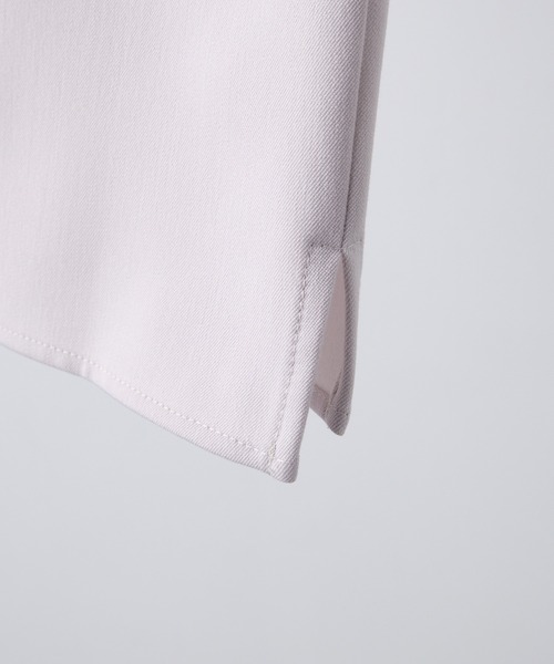 【CLEL】TR Loose Half Sleeve Regular Collar Shirt / TR ルーズ半袖レギュラーカラーシャツ【セットアップ対応】（シャツ/ブラウス）｜CLEL（クレイル）