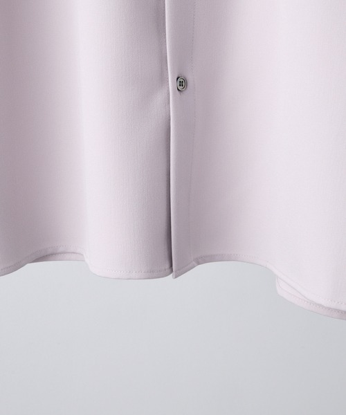 【CLEL】TR Loose Half Sleeve Regular Collar Shirt / TR ルーズ半袖レギュラーカラーシャツ【セットアップ対応】（シャツ/ブラウス）｜CLEL（クレイル）