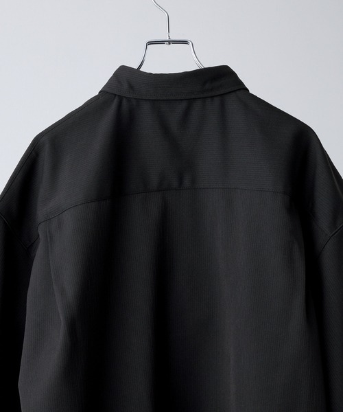 【CLEL】TR Loose Half Sleeve Regular Collar Shirt / TR ルーズ半袖レギュラーカラーシャツ【セットアップ対応】（シャツ/ブラウス）｜CLEL（クレイル）