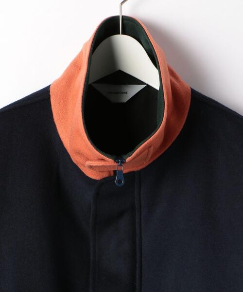 ワンダーランド ウールブルゾン wonderland WOOL BLOUSON wonderland（ワンダーランド）の「＜wonderland＞ WOOL BLOUSON