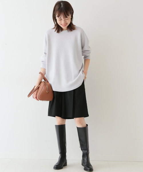 新品　スローブイエナ　ウォッシャブルミラノリブプルオーバー. SLOBE IENA（スローブイエナ）の「ウォッシャブルミラノリブプル