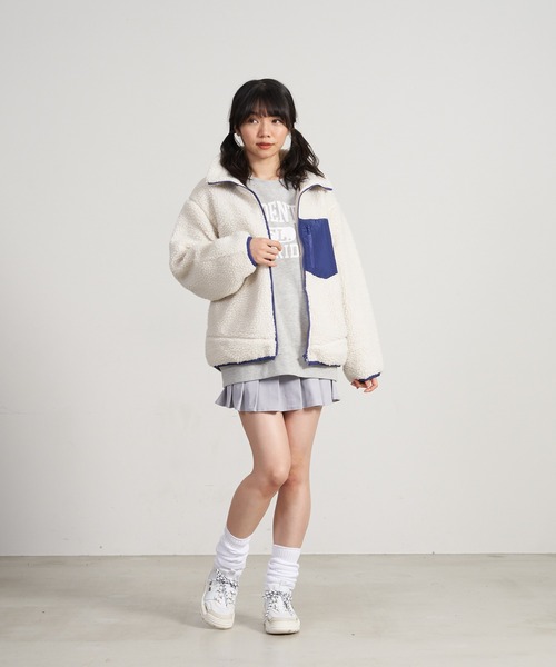 JEANS MATE（ジーンズメイト）の「ルーズソックス 60㎝（ソックス/靴下・レディース・ホワイト/ブラック・FREE）」の15枚目の写真