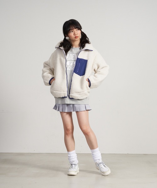 JEANS MATE（ジーンズメイト）の「ルーズソックス 60㎝（ソックス/靴下・レディース・ホワイト/ブラック・FREE）」の14枚目の写真