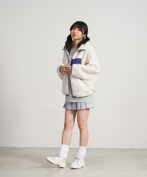 JEANS MATE（ジーンズメイト）の「ルーズソックス 60㎝（ソックス/靴下・レディース・ホワイト/ブラック・FREE）」の13枚目の写真