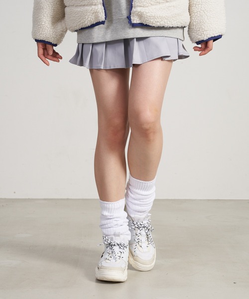 JEANS MATE（ジーンズメイト）の「ルーズソックス 60㎝（ソックス/靴下・レディース・ホワイト/ブラック・FREE）」の8枚目の写真