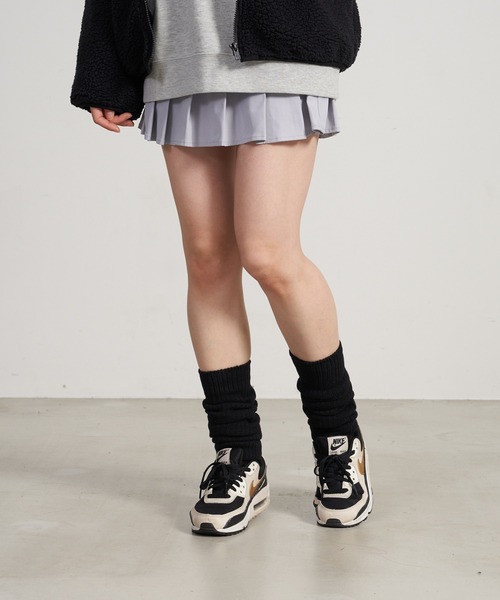 JEANS MATE（ジーンズメイト）の「ルーズソックス 60㎝（ソックス/靴下・レディース・ホワイト/ブラック・FREE）」の6枚目の写真