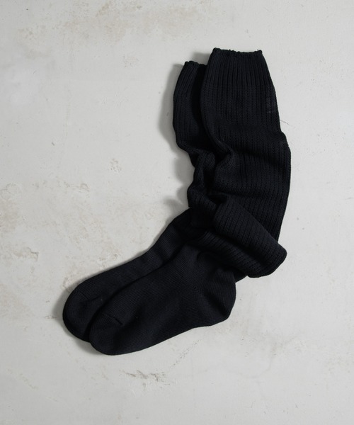 JEANS MATE（ジーンズメイト）の「ルーズソックス 60㎝（ソックス/靴下・レディース・ホワイト/ブラック・FREE）」の3枚目の写真