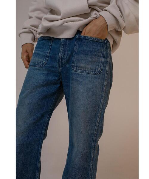 MONKEY TIME（モンキータイム）の「＜monkey time＞ DNM FLARE SAILOR PT/デニムパンツ（デニムパンツ・メンズ・コバルトブルー・S/M/L）」の15枚目の写真