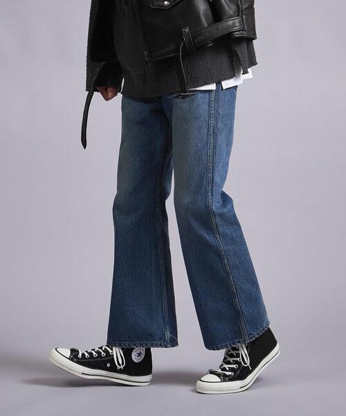 MONKEY TIME（モンキータイム）の「＜monkey time＞ DNM FLARE SAILOR PT/デニムパンツ（デニムパンツ・メンズ・コバルトブルー・S/M/L）」の3枚目の写真