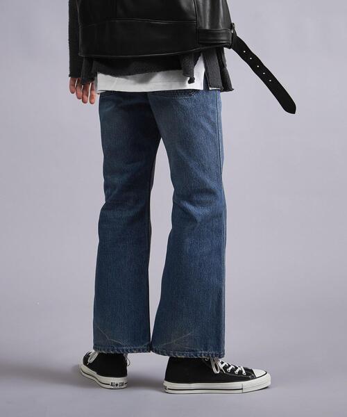 MONKEY TIME（モンキータイム）の「＜monkey time＞ DNM FLARE SAILOR PT/デニムパンツ（デニムパンツ・メンズ・コバルトブルー・S/M/L）」の14枚目の写真