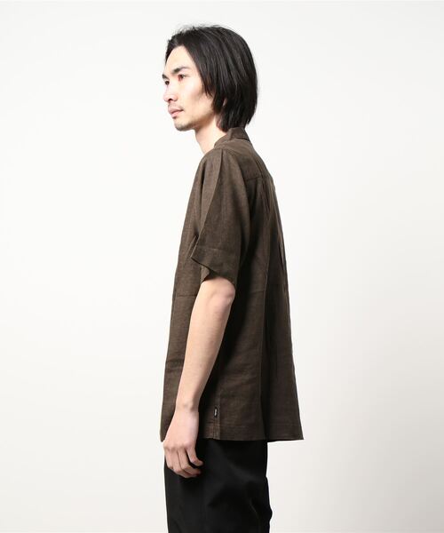 Afends（アフェンズ）の「SS SHIRT/AFENDS(アフェンズ)半袖シャツ（シャツ/ブラウス・メンズ・ブラウン・SMALL/LARGE/X-LARGE）」の3枚目の写真