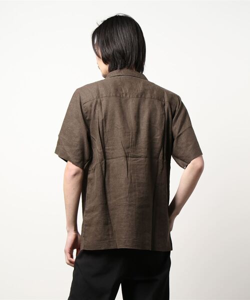 Afends（アフェンズ）の「SS SHIRT/AFENDS(アフェンズ)半袖シャツ（シャツ/ブラウス・メンズ・ブラウン・SMALL/LARGE/X-LARGE）」の2枚目の写真