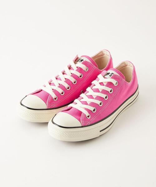 CONVERSE（コンバース）の「＜CONVERSE(コンバース)＞オールスター US COL OX スニーカー（スニーカー・レディース・ピンク/ターコイズブルー/ケリー・22.5cm/23cm/23.5cm/24cm/24.5cm/25cm）」の9枚目の写真