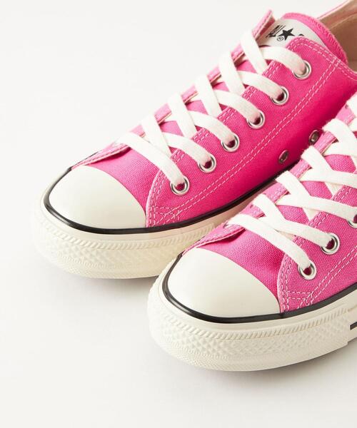CONVERSE（コンバース）の「＜CONVERSE(コンバース)＞オールスター US COL OX スニーカー（スニーカー・レディース・ピンク/ターコイズブルー/ケリー・22.5cm/23cm/23.5cm/24cm/24.5cm/25cm）」の7枚目の写真