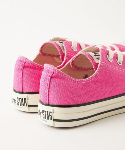 CONVERSE（コンバース）の「＜CONVERSE(コンバース)＞オールスター US COL OX スニーカー（スニーカー・レディース・ピンク/ターコイズブルー/ケリー・22.5cm/23cm/23.5cm/24cm/24.5cm/25cm）」の6枚目の写真